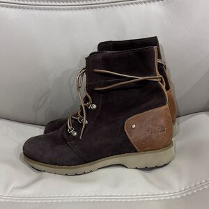 THE NORTH FACE Ballard Lace II Suede Boots in the color Bracken Brown sz 9.5